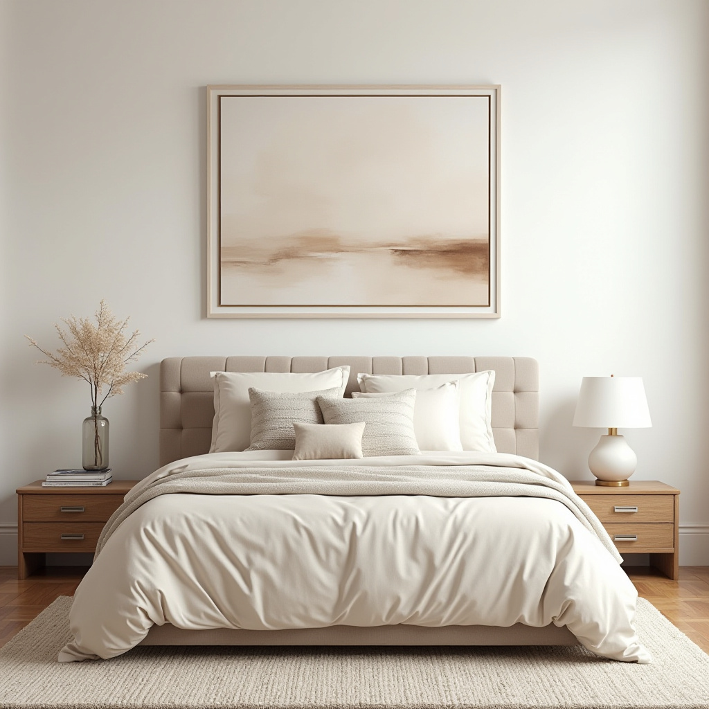 warm neutral bedroom ideas 27