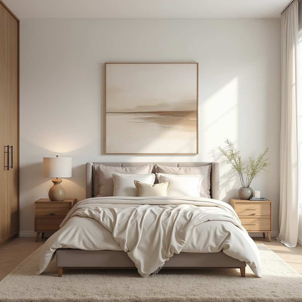 warm neutral bedroom ideas 28