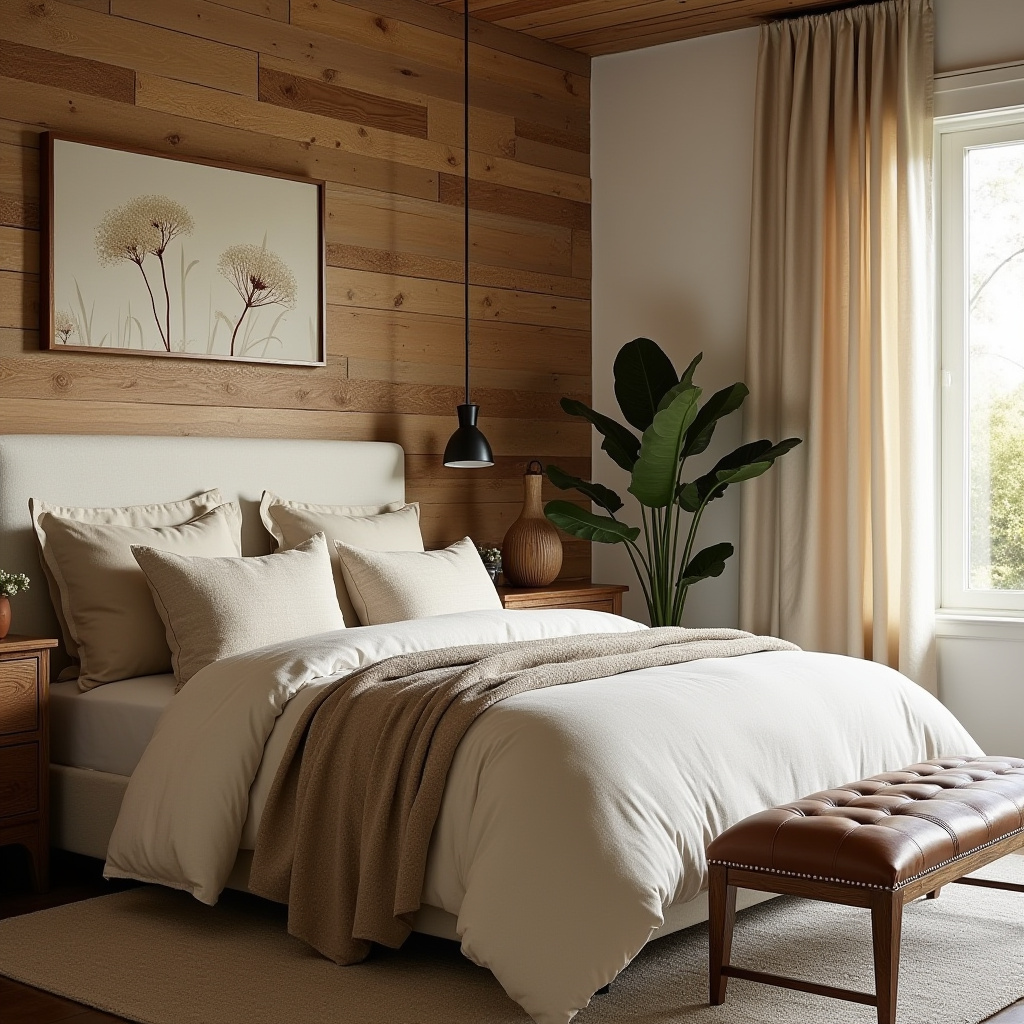 warm neutral bedroom ideas 33