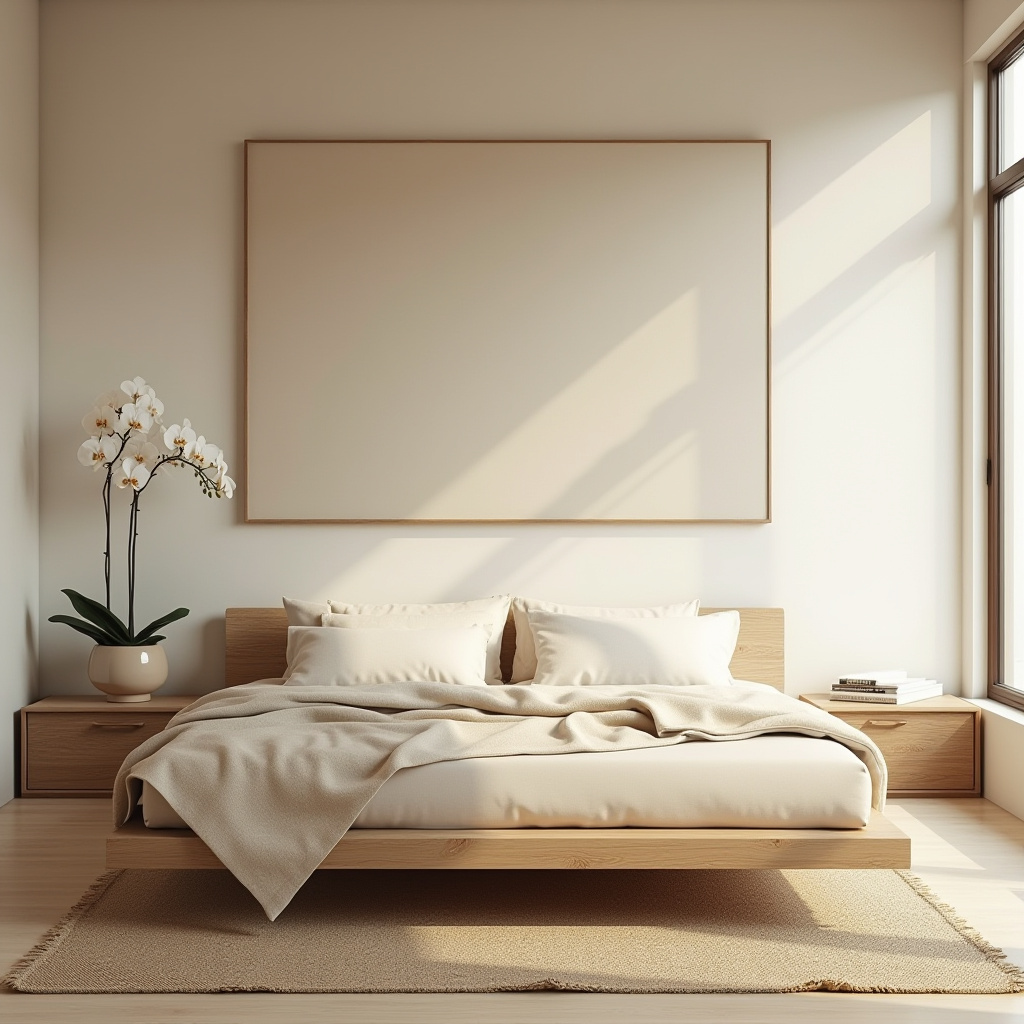 warm neutral bedroom ideas 36