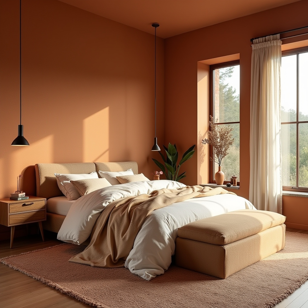 warm paint colors for bedroom 1