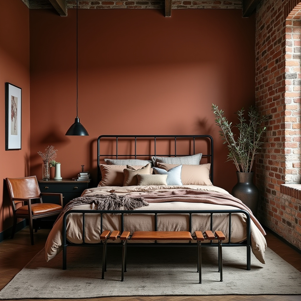 warm paint colors for bedroom 16
