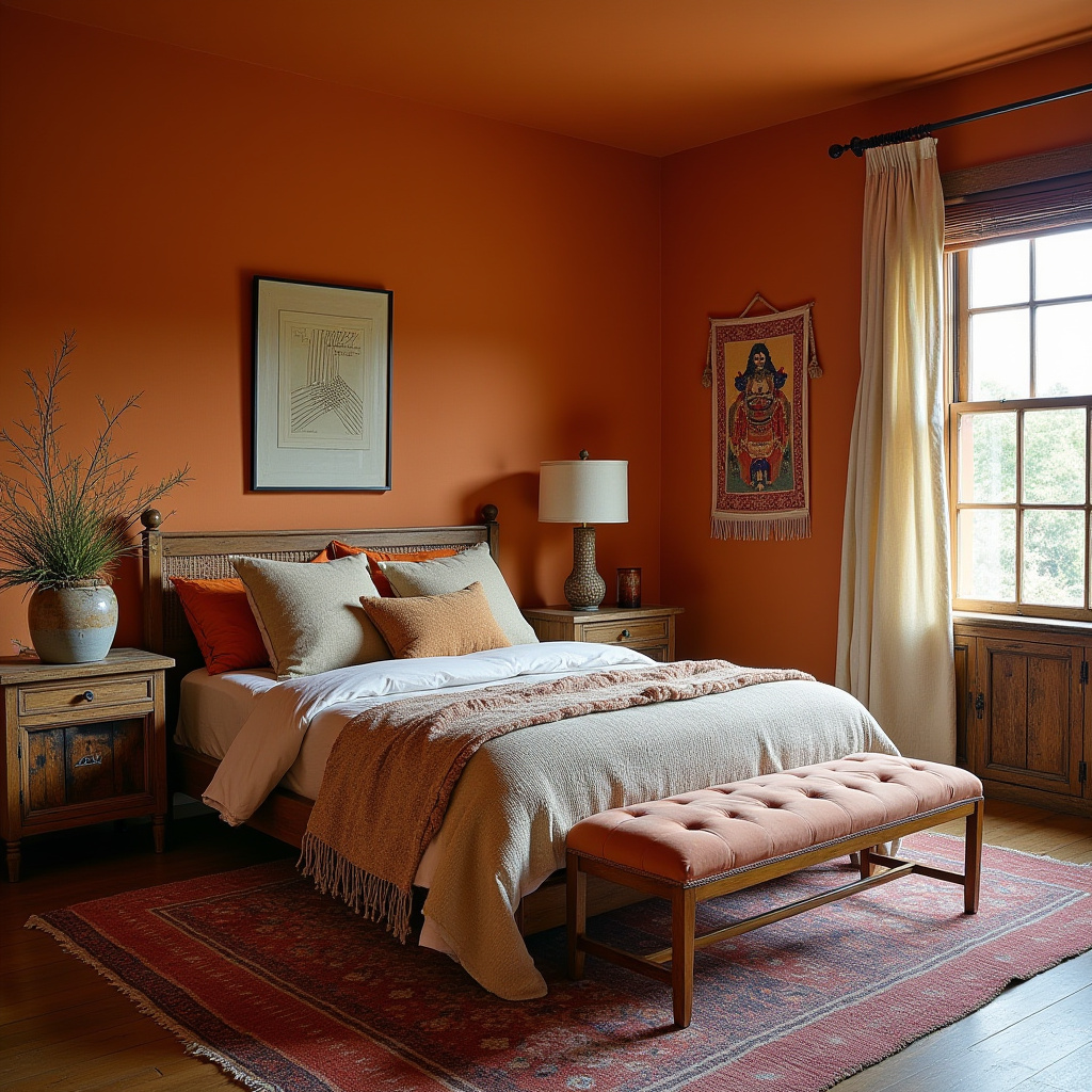 warm paint colors for bedroom 26