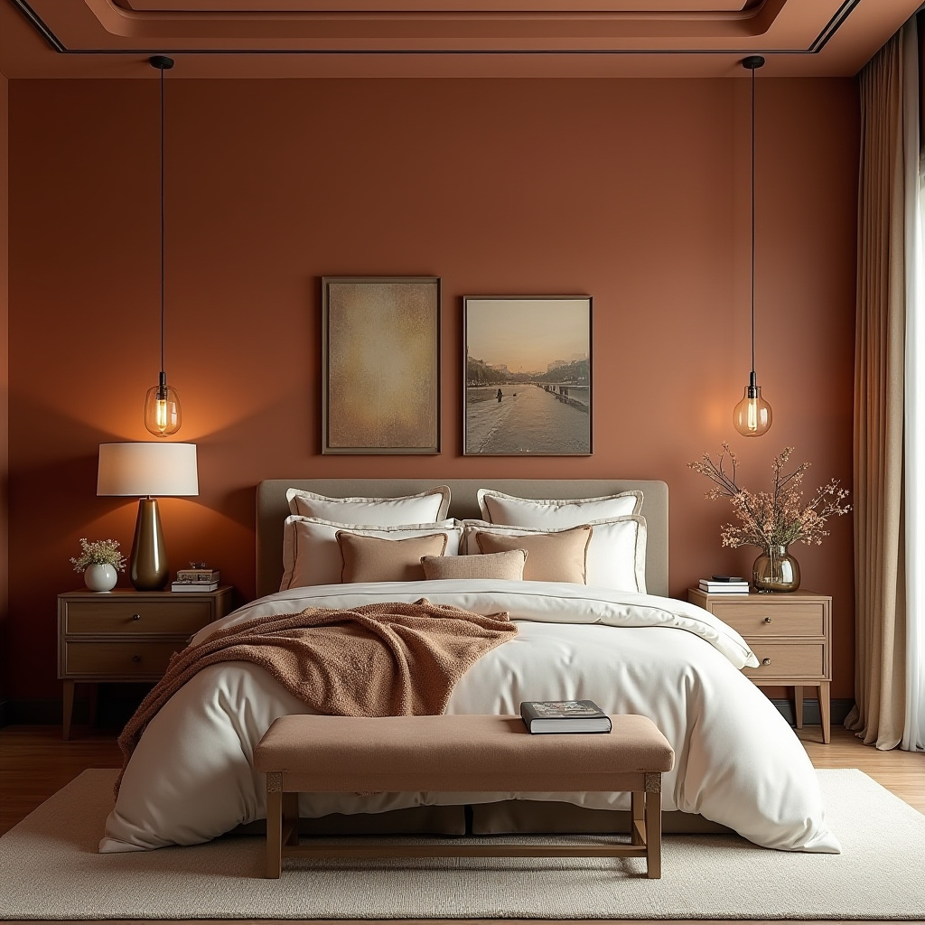 warm paint colors for bedroom 39