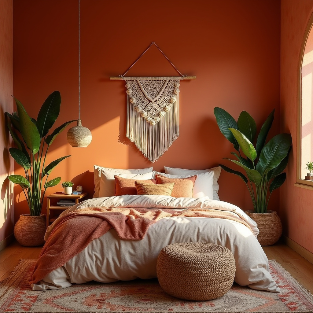 warm paint colors for bedroom 7