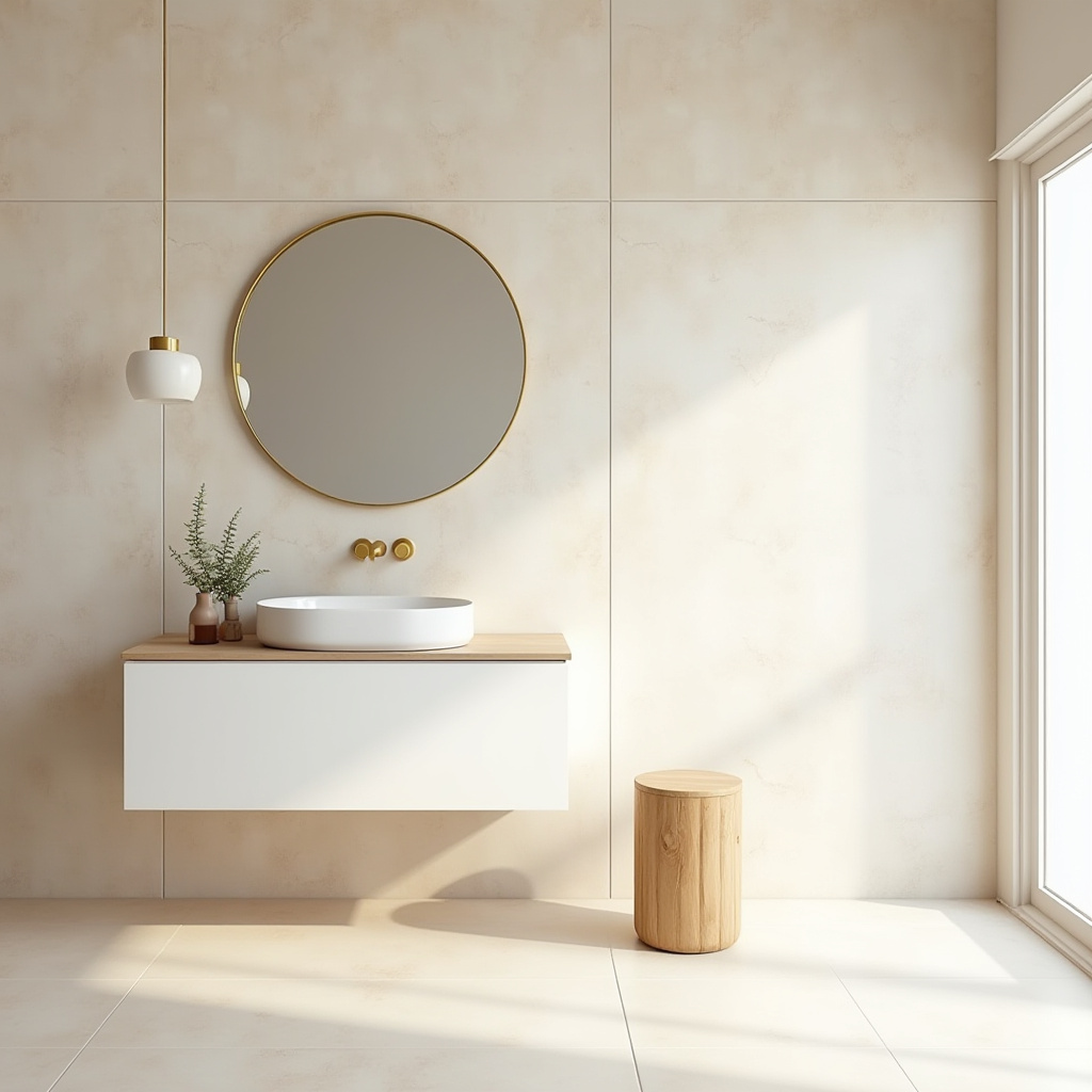 white and beige bathroom 15