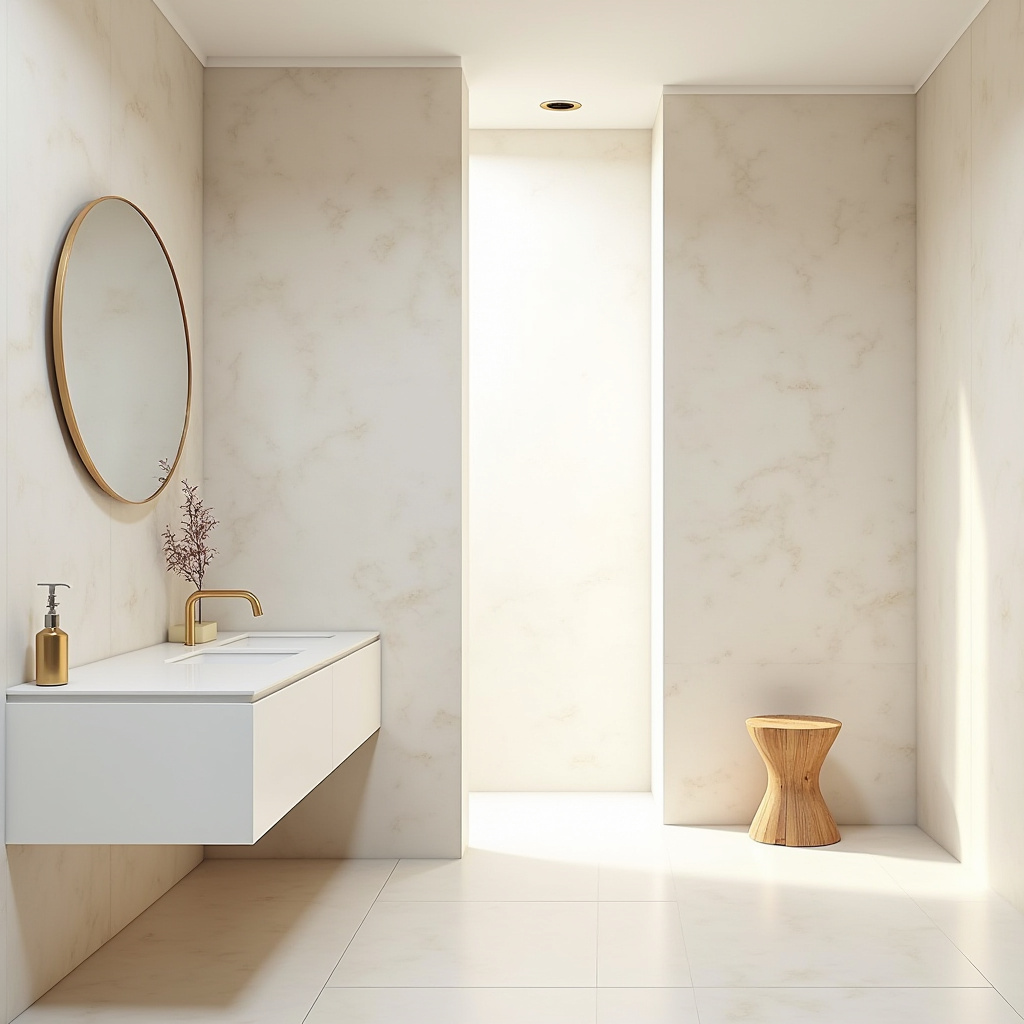 white and beige bathroom 16