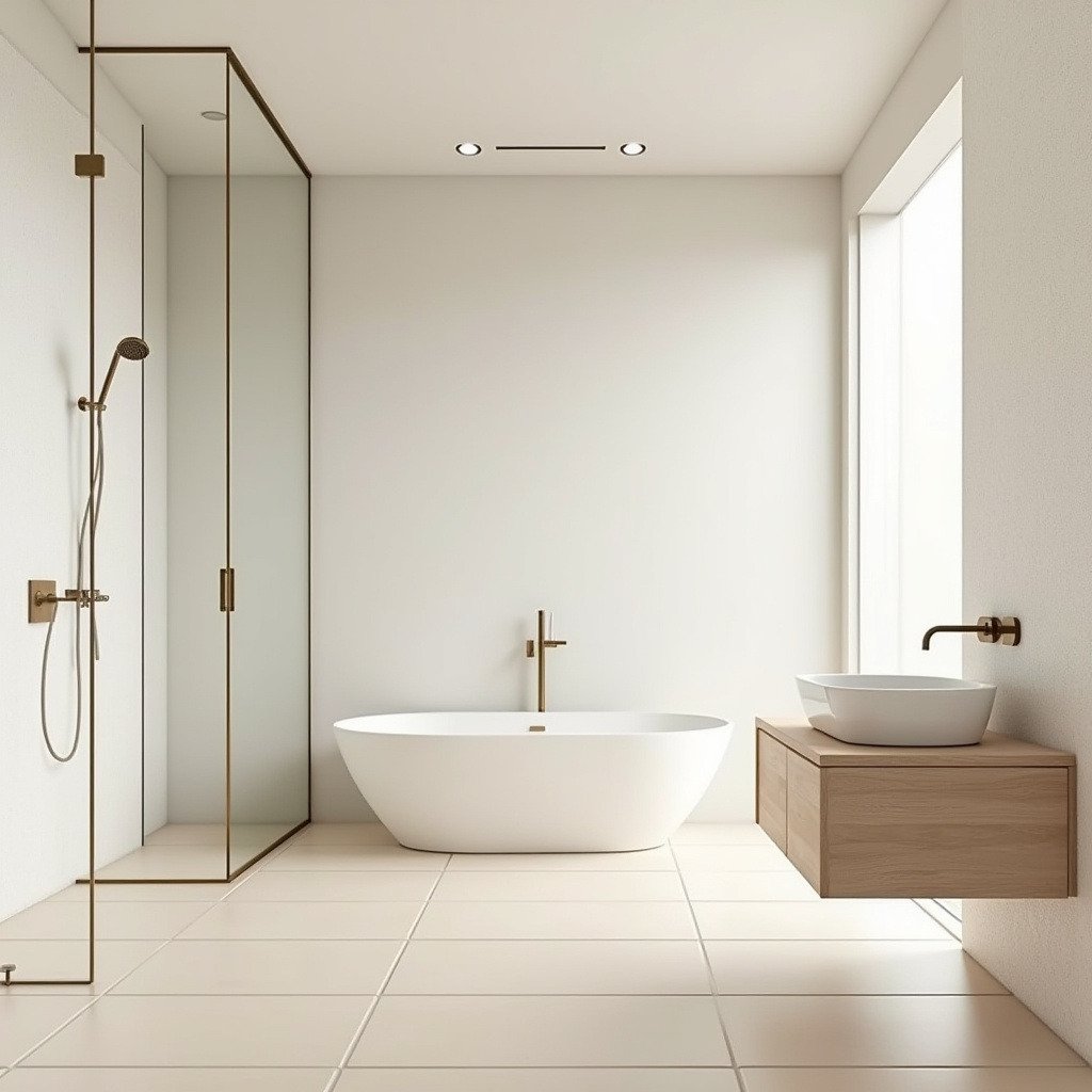 white and beige bathroom 24