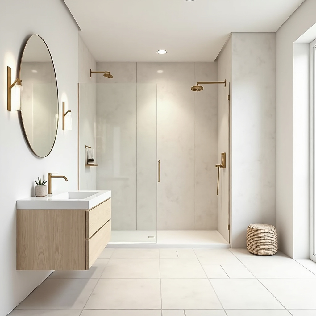 white and beige bathroom 37