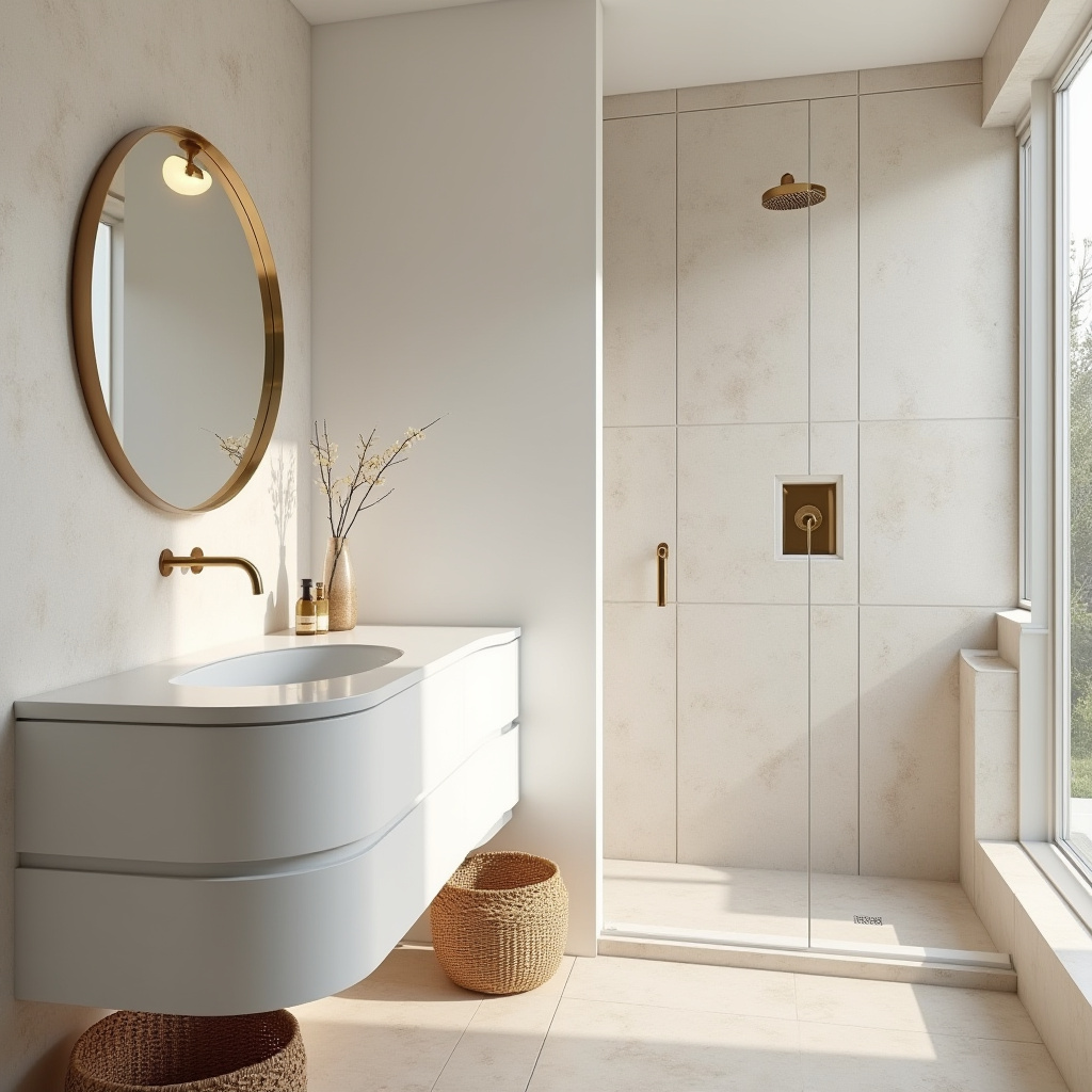 white and beige bathroom 40
