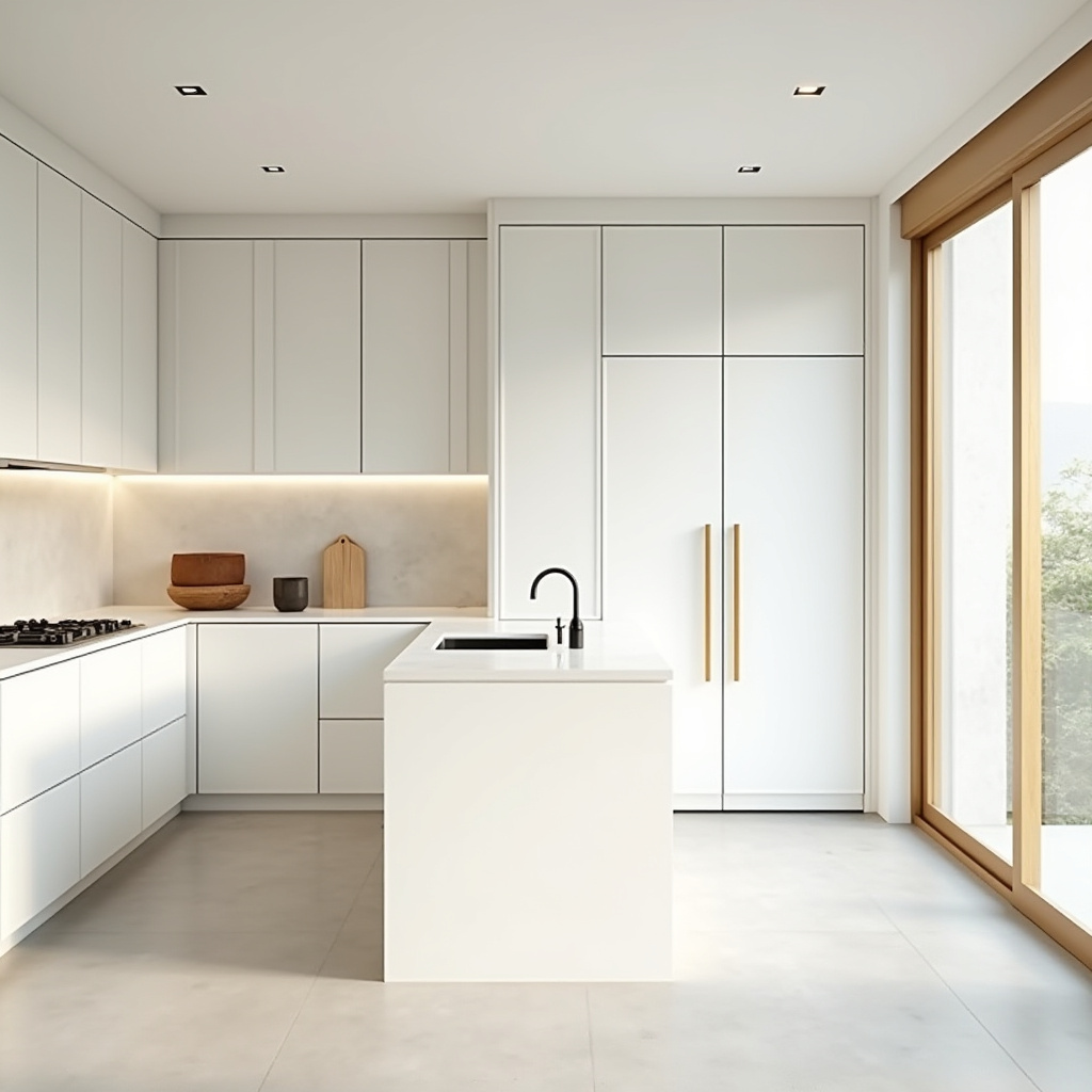 white and gold kitchen ideas 27