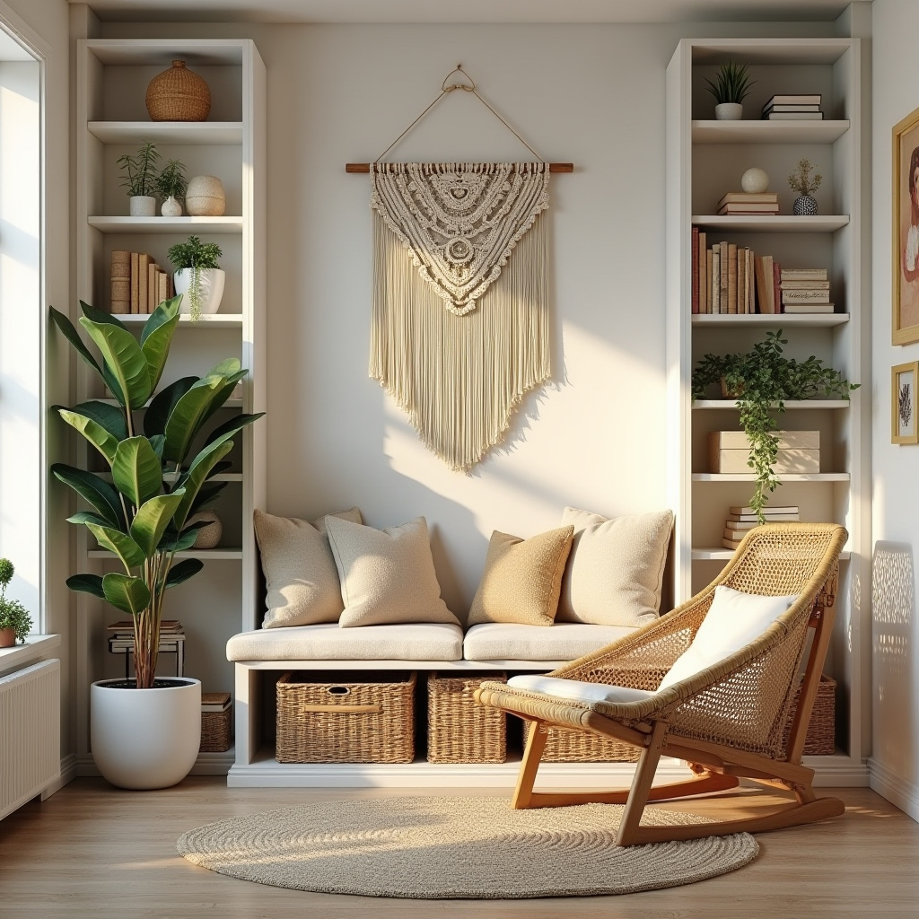 white bookshelf decor 10