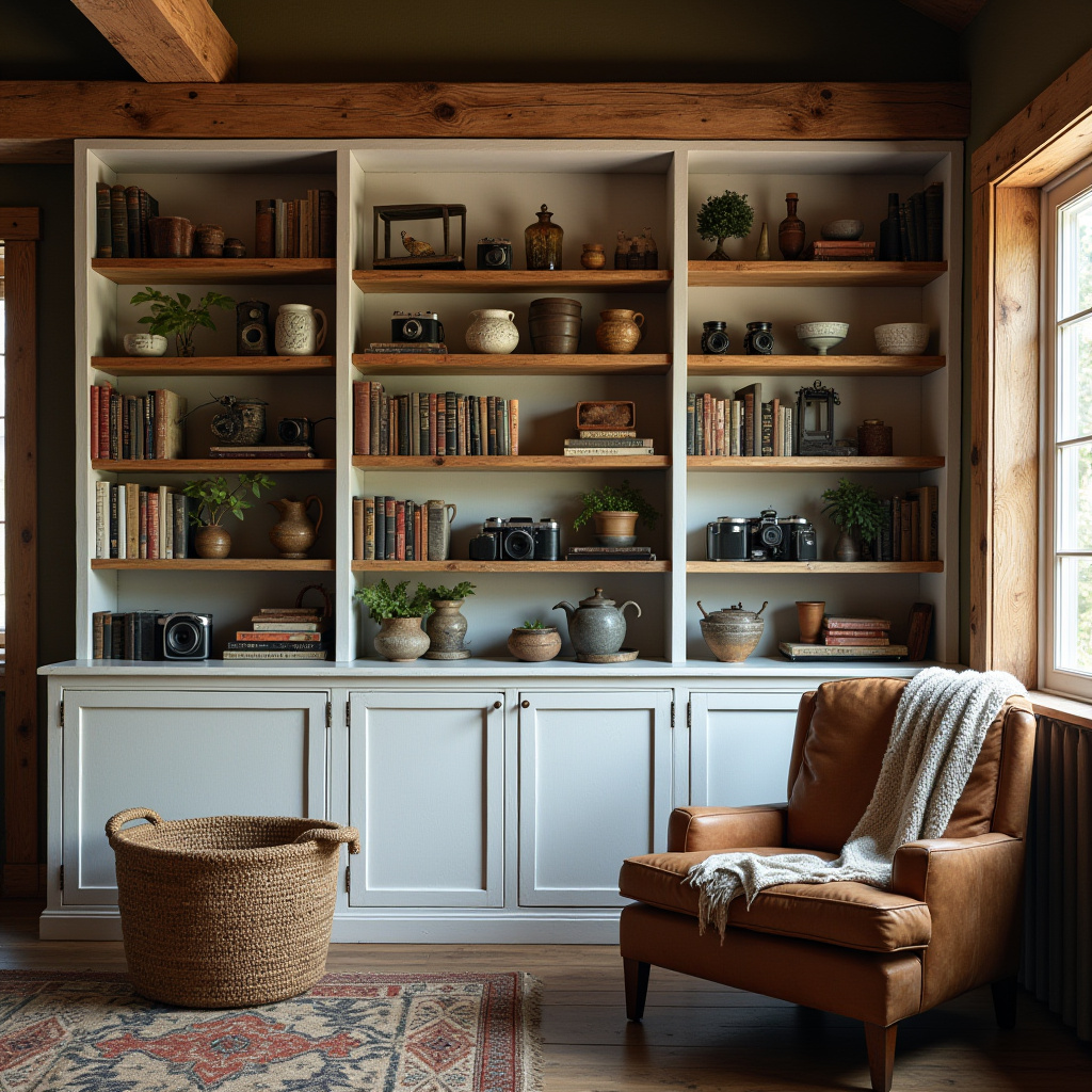 white bookshelf decor 25