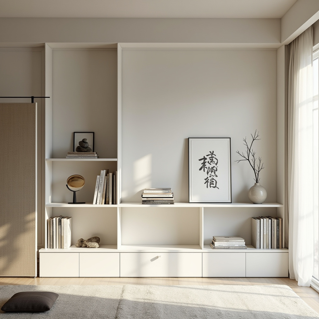 white bookshelf decor 38