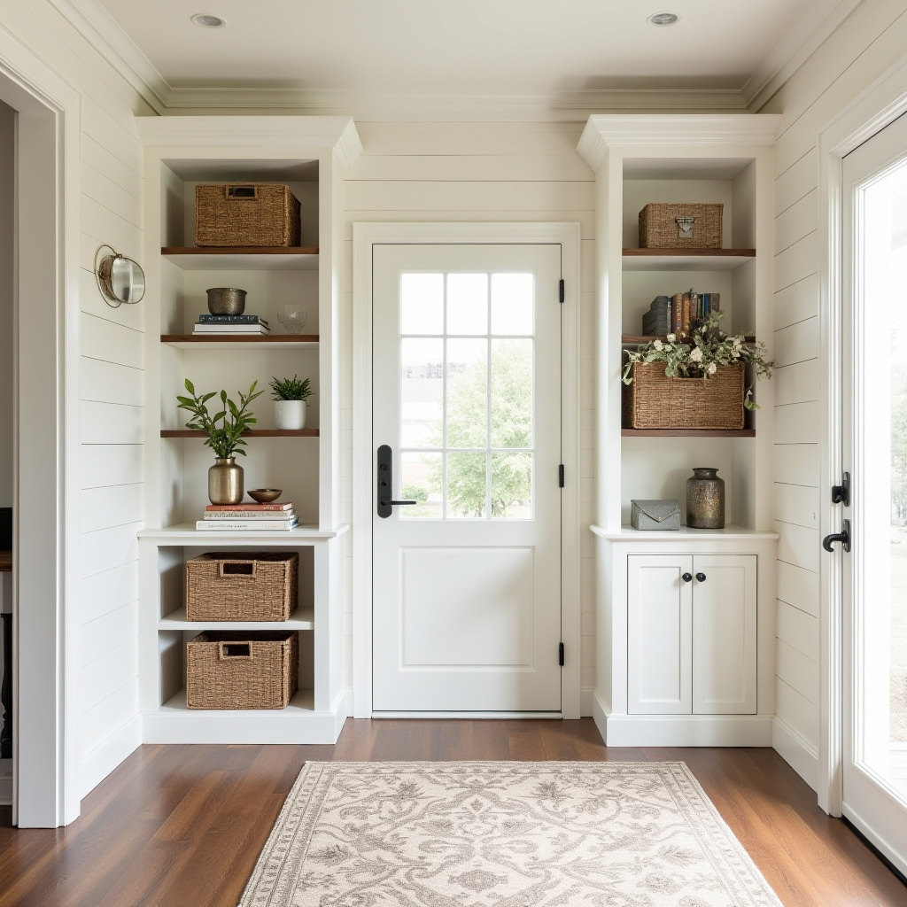 white bookshelf decor 5