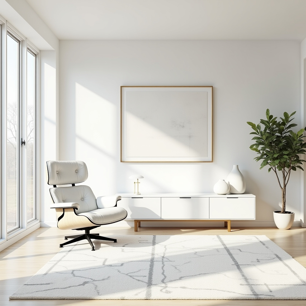 white living room ideas 16