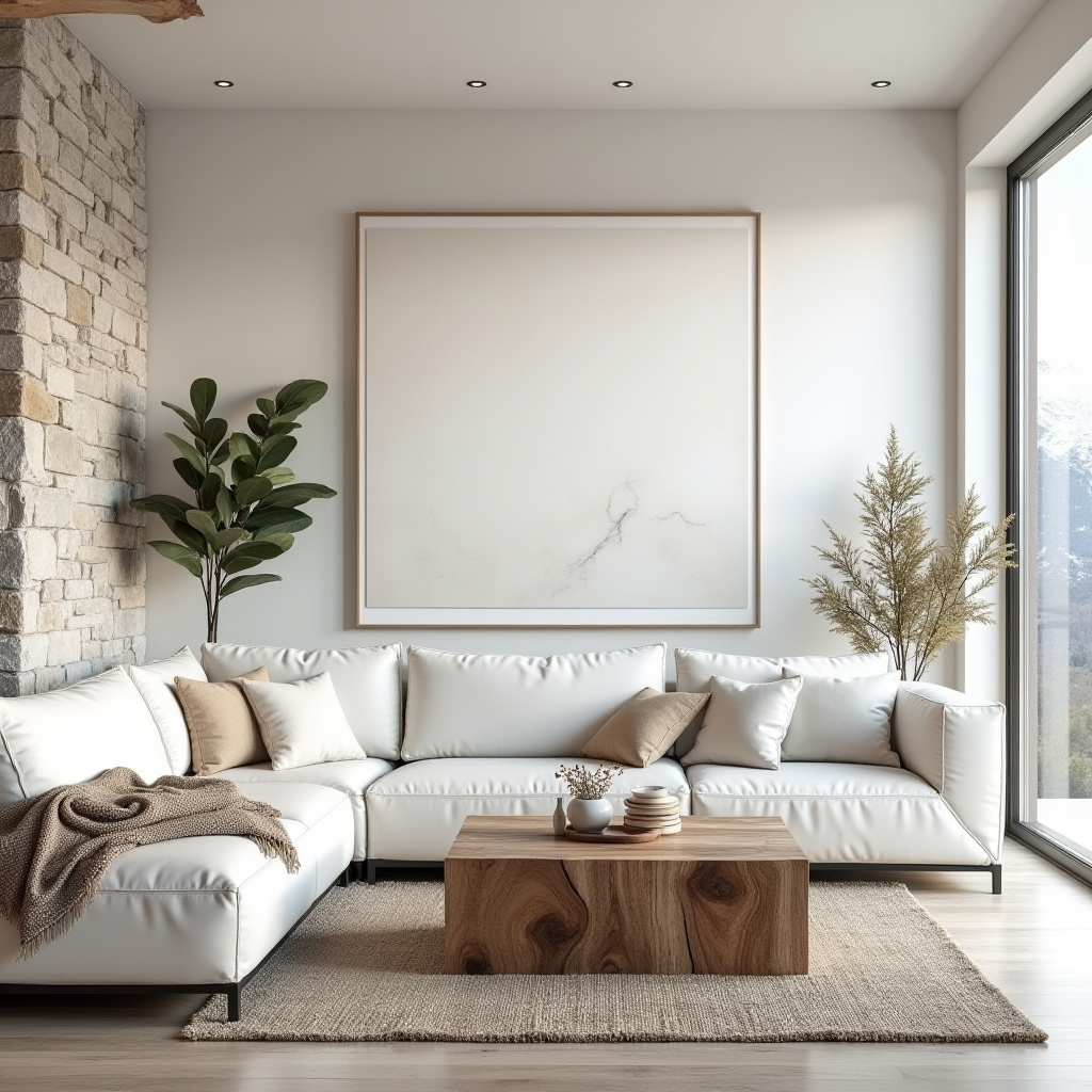 white living room ideas 23