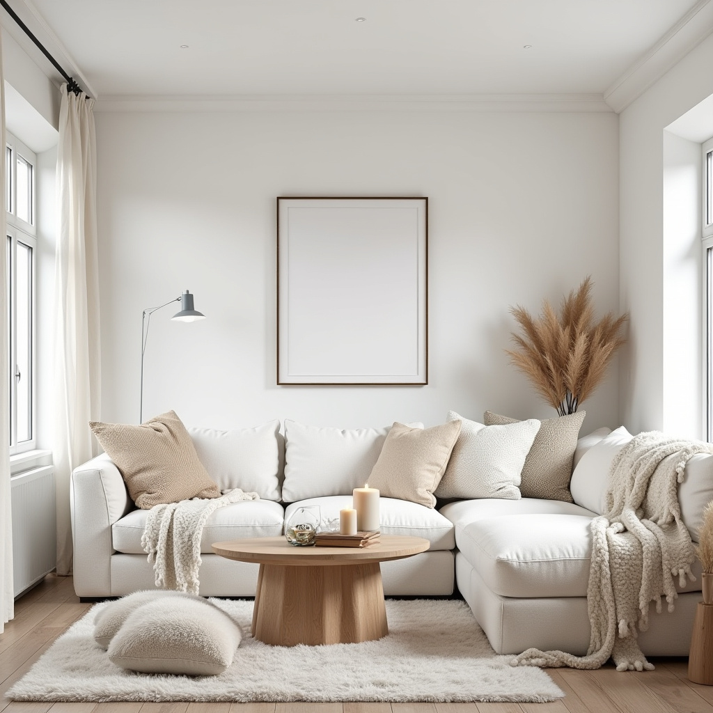 white living room ideas 35