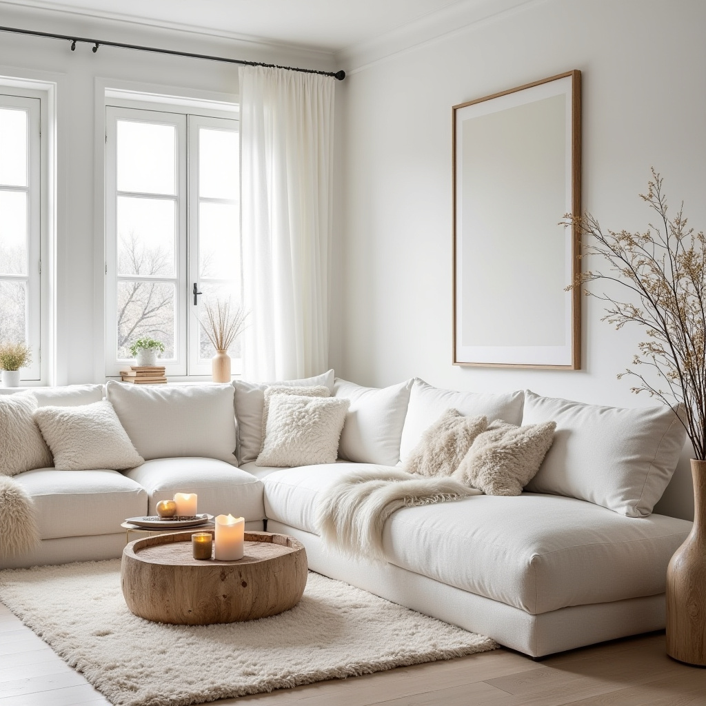 white living room ideas 36