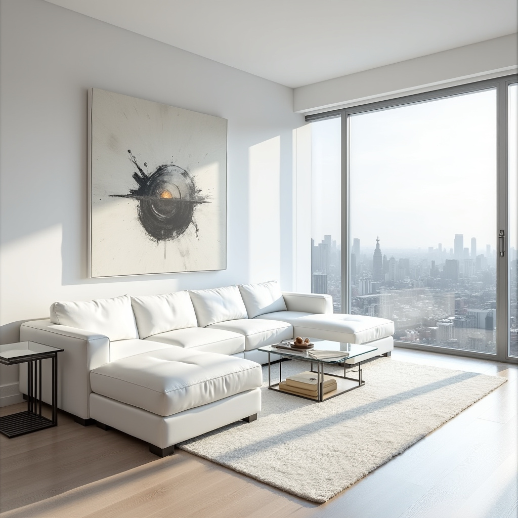 white living room ideas 37