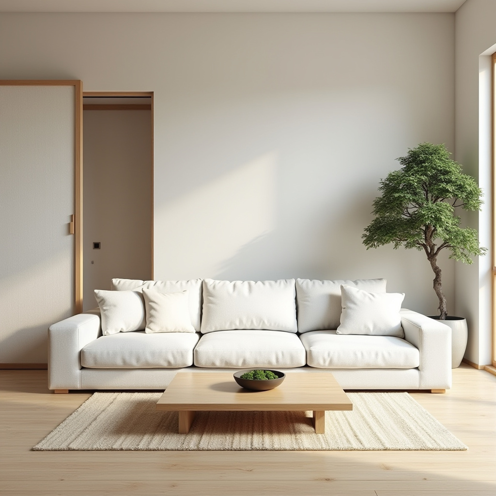 white sofa living room 20