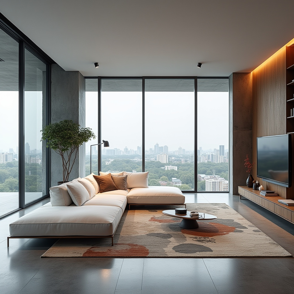 white sofa living room 21