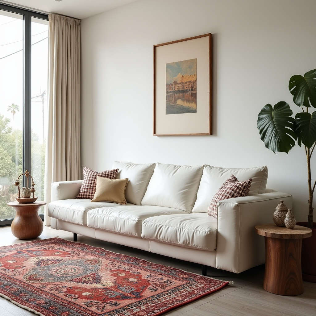 white sofa living room 33