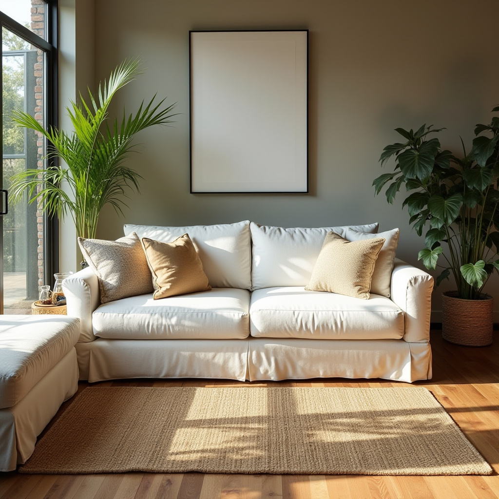 white sofa living room 35