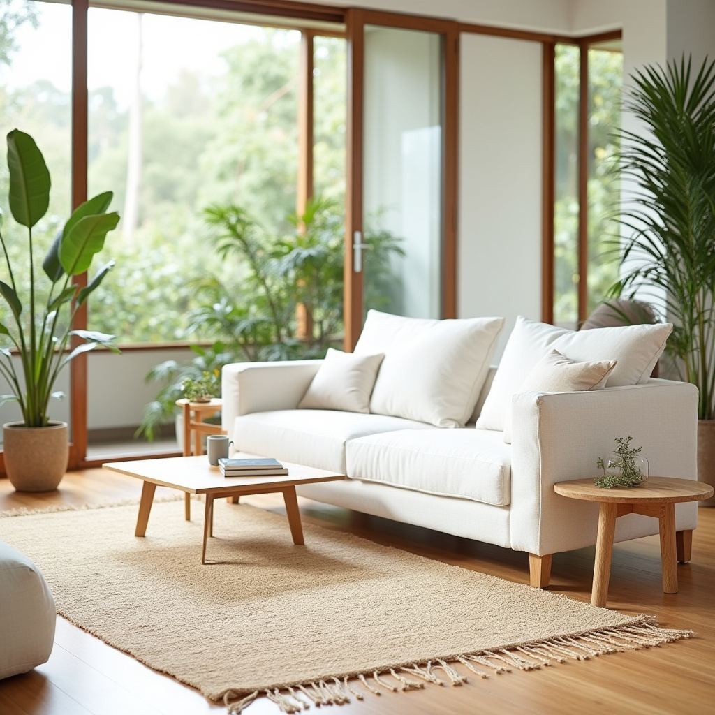 white sofa living room 36