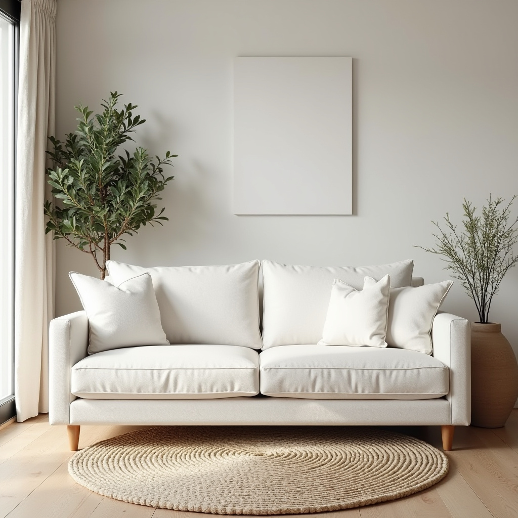 white sofa living room 40