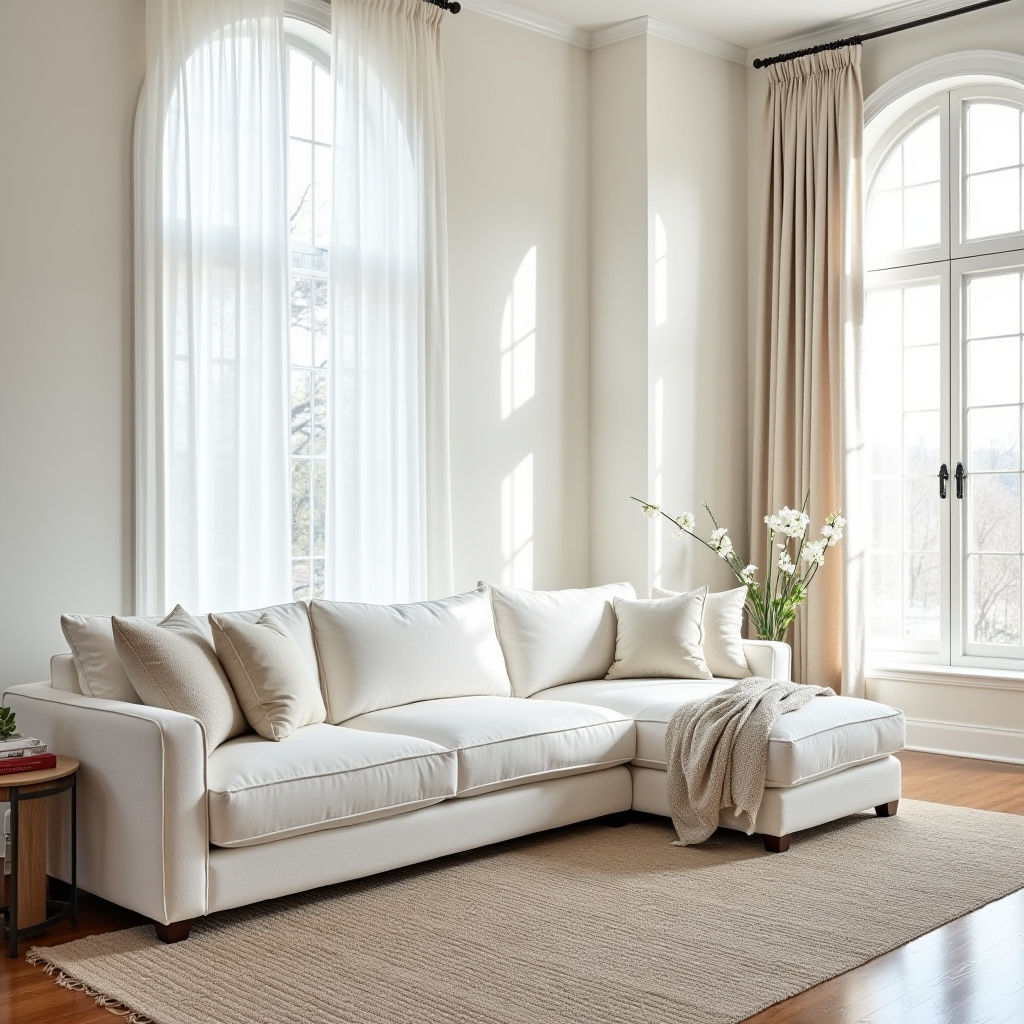 white sofa living room 7