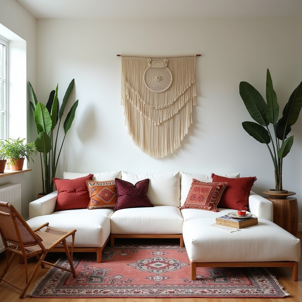 white sofa living room 9