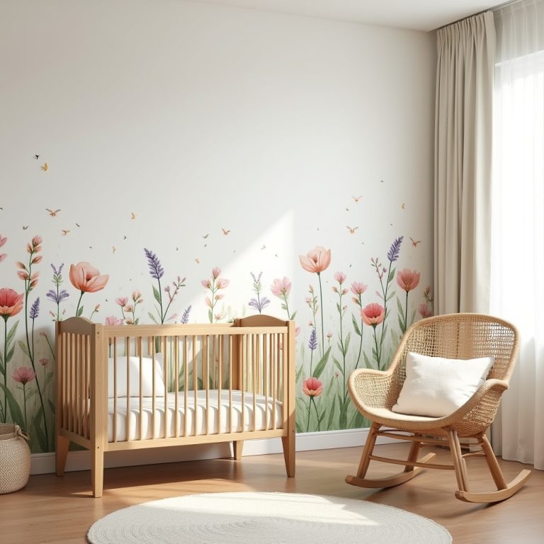 wildflower nursery decor 1