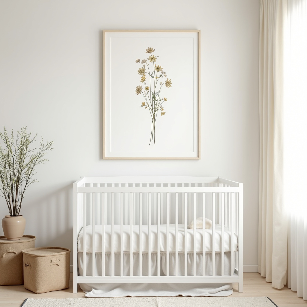 wildflower nursery decor 14