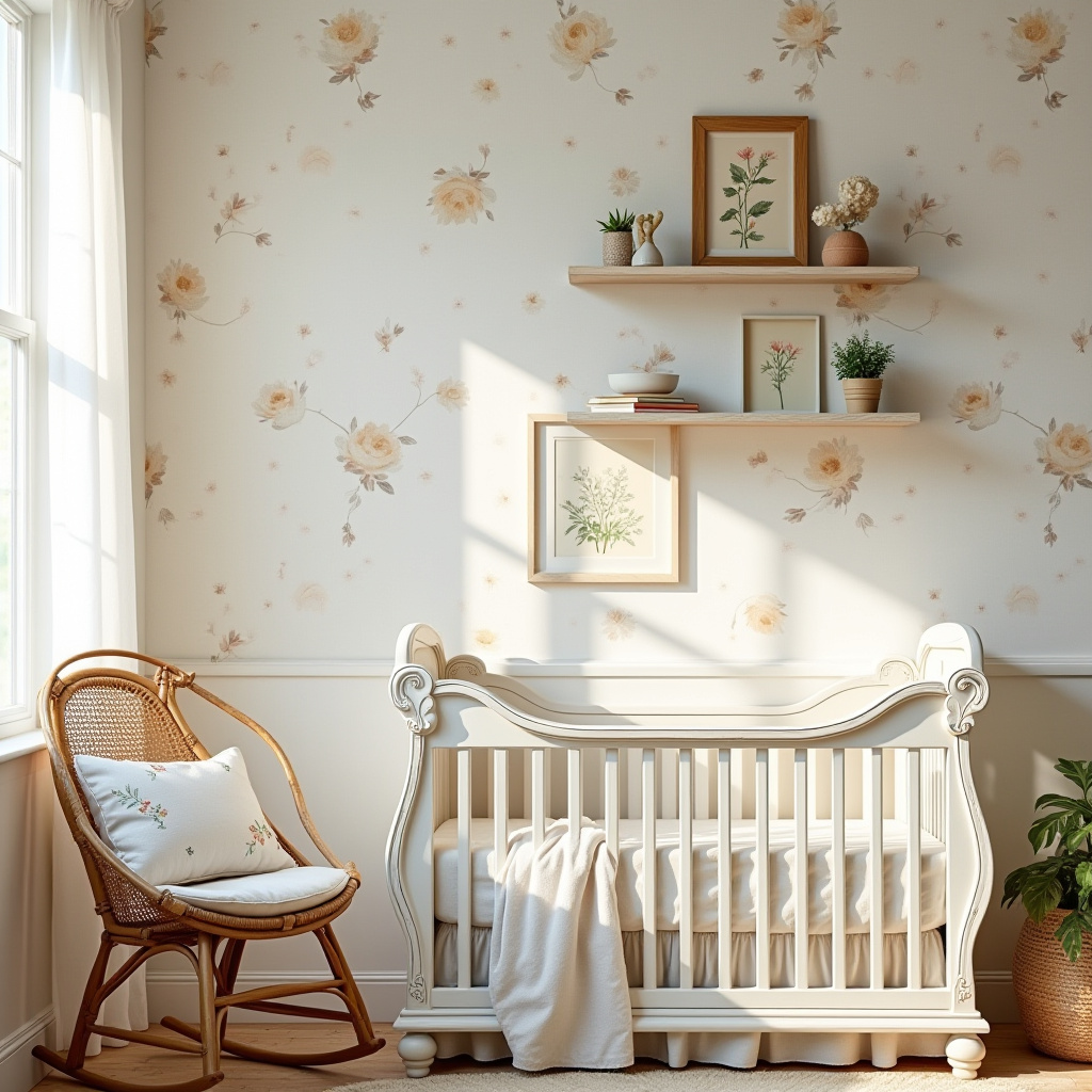 wildflower nursery decor 16