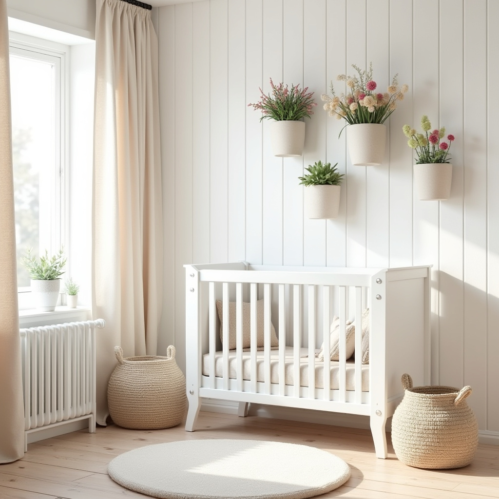 wildflower nursery decor 17