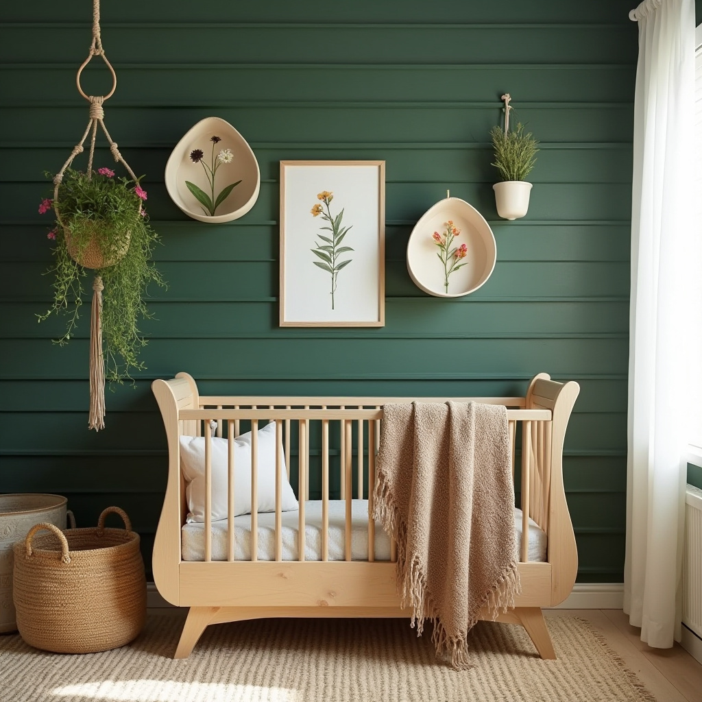 wildflower nursery decor 19
