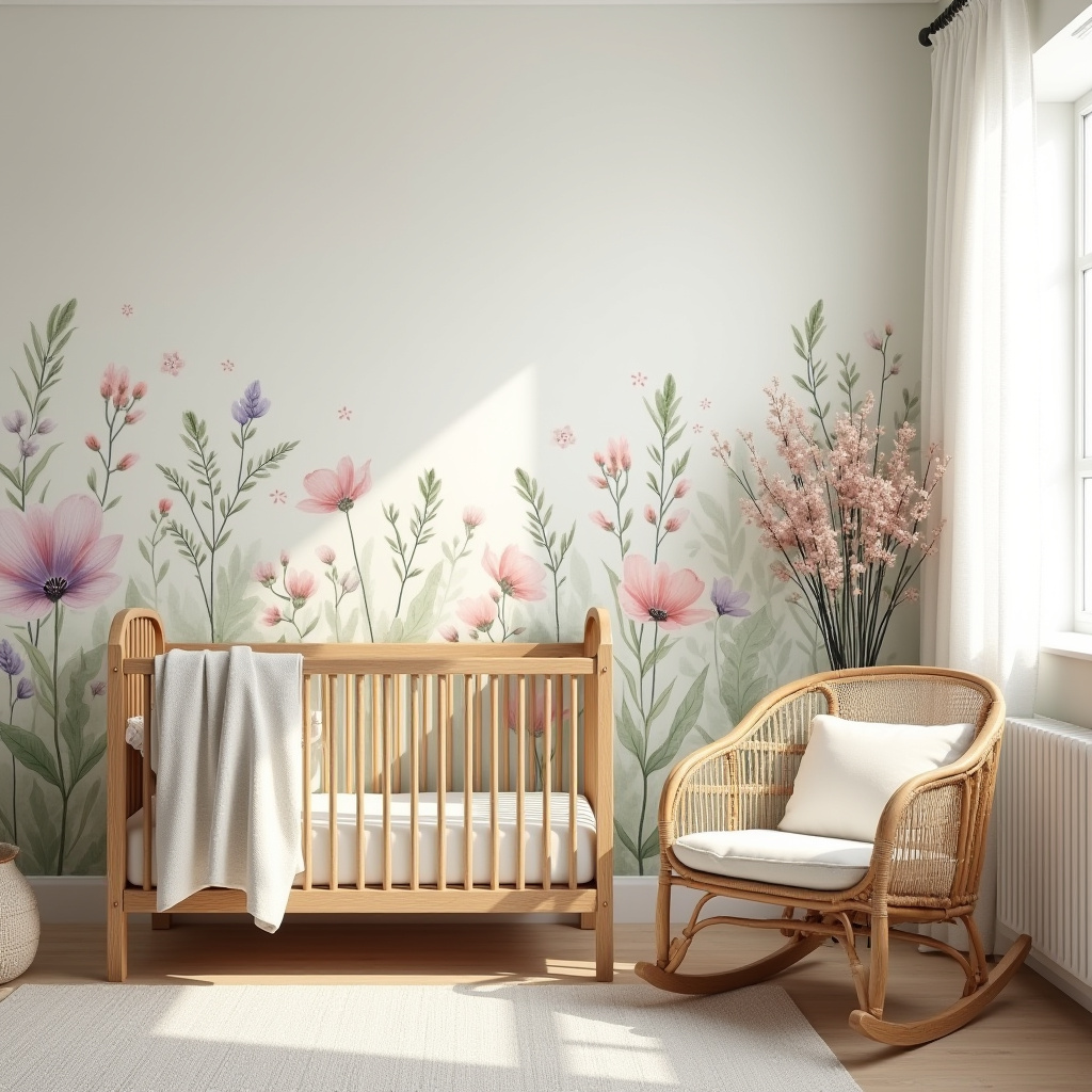 wildflower nursery decor 2