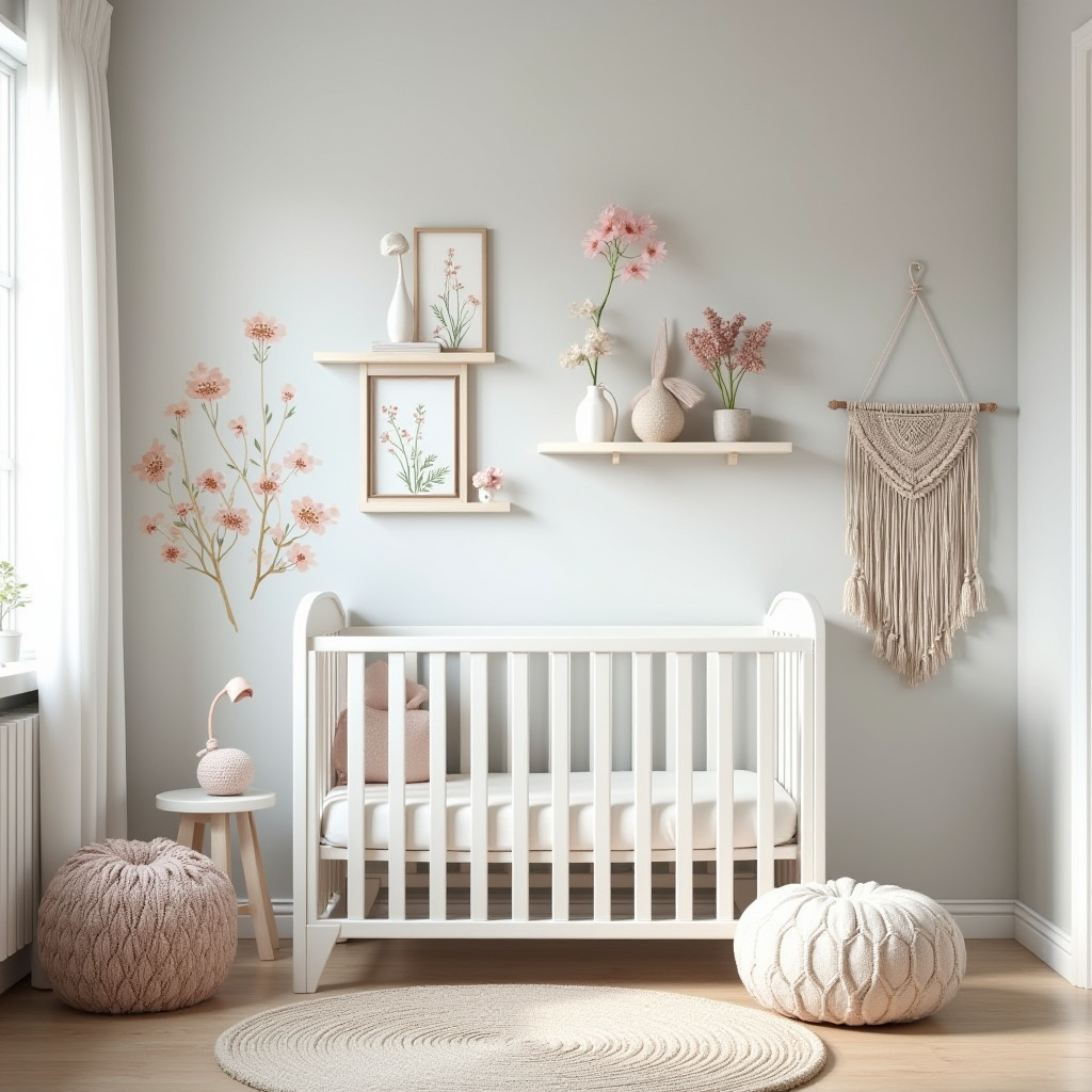 wildflower nursery decor 24