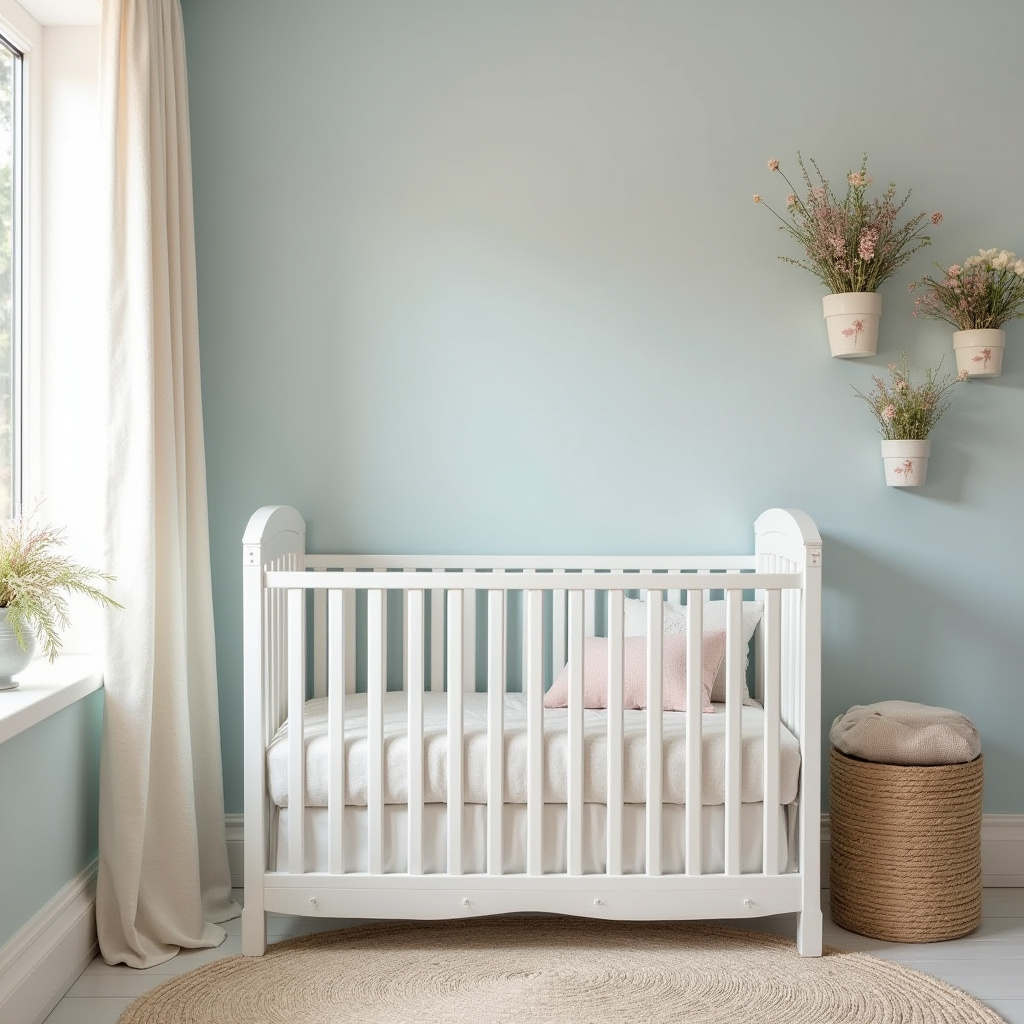 wildflower nursery decor 26