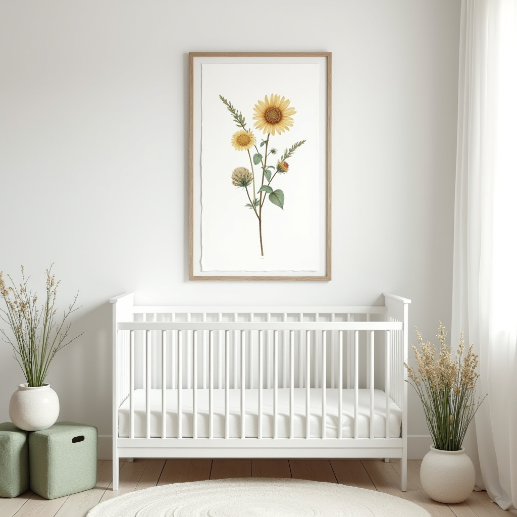 wildflower nursery decor 27