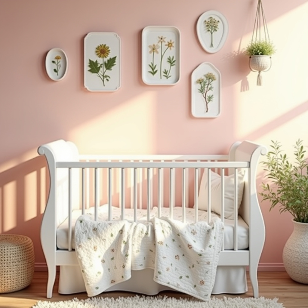wildflower nursery decor 29