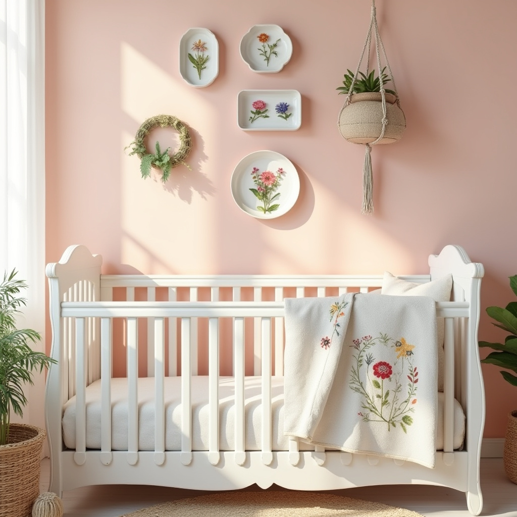 wildflower nursery decor 30