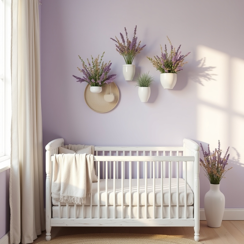 wildflower nursery decor 36