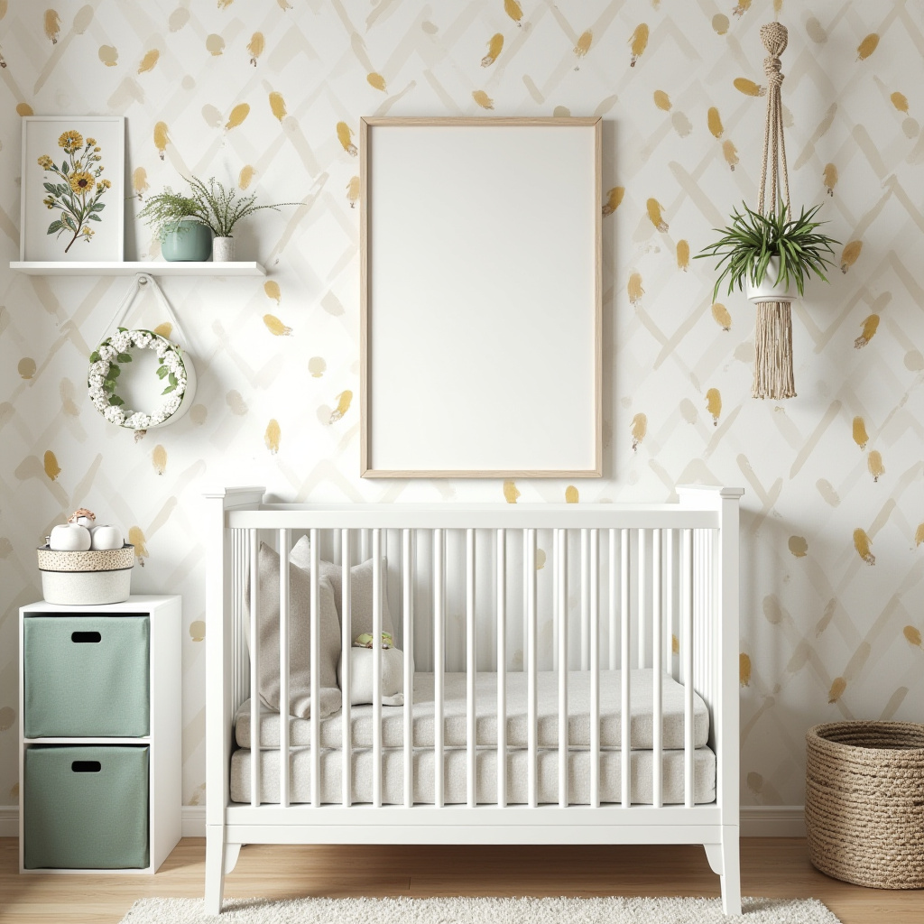 wildflower nursery decor 38