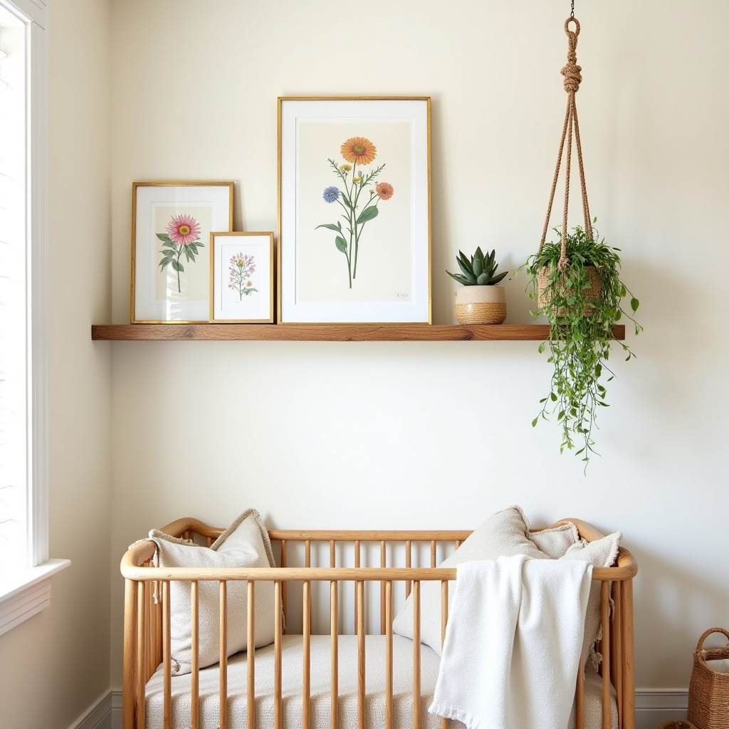 wildflower nursery decor 4
