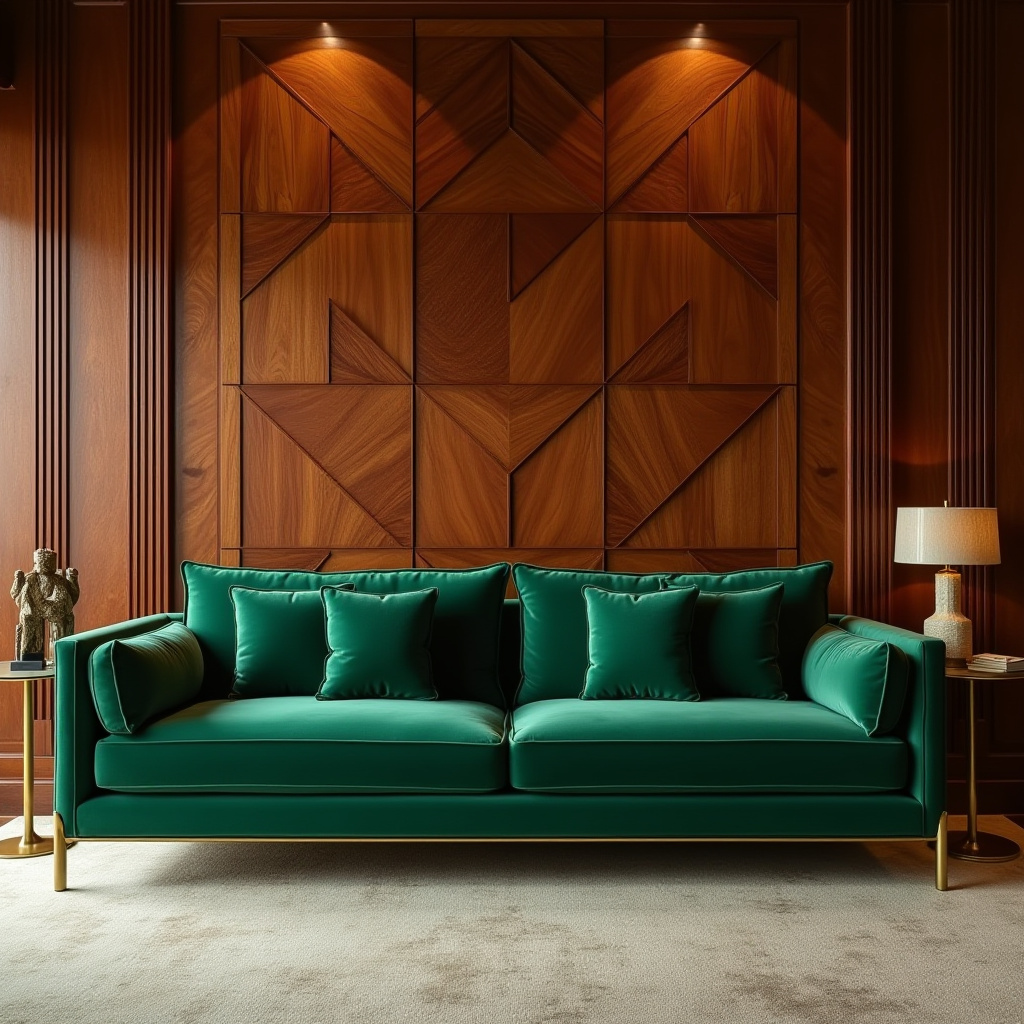 wood panel accent wall living room 29