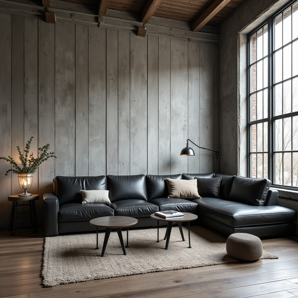 wood panel accent wall living room 33