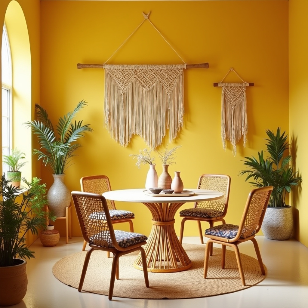 yellow dining room 10