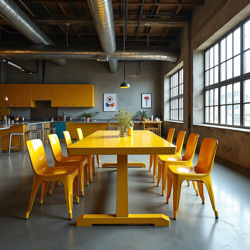 yellow dining room 12